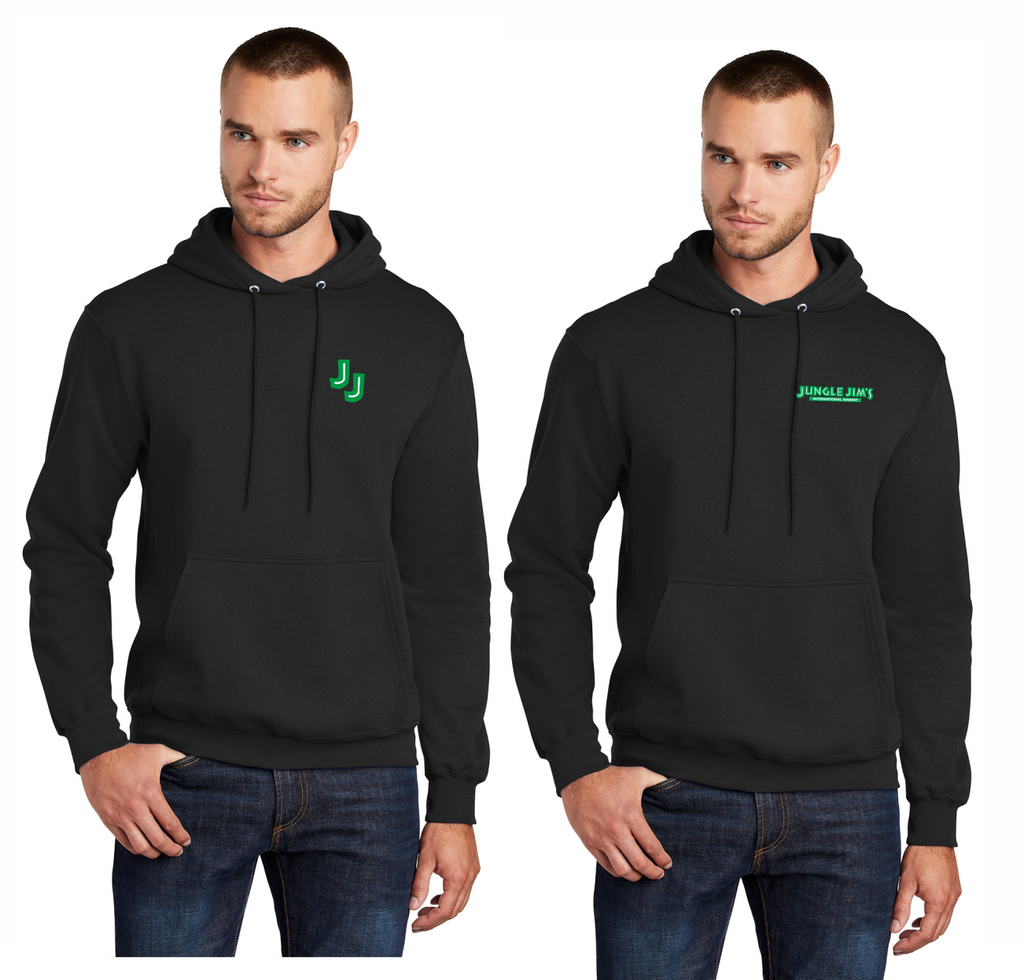 Jungle Jim's PC78H Port & Company® Core Fleece Pullover Hooded Sweatshirt