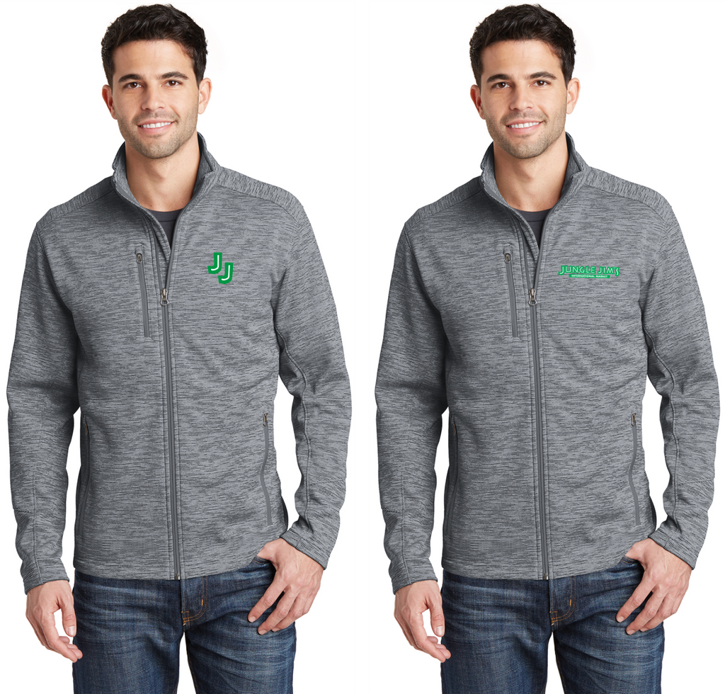 Jungle Jim's F231 Port Authority® Digi Stripe Fleece Jacket
