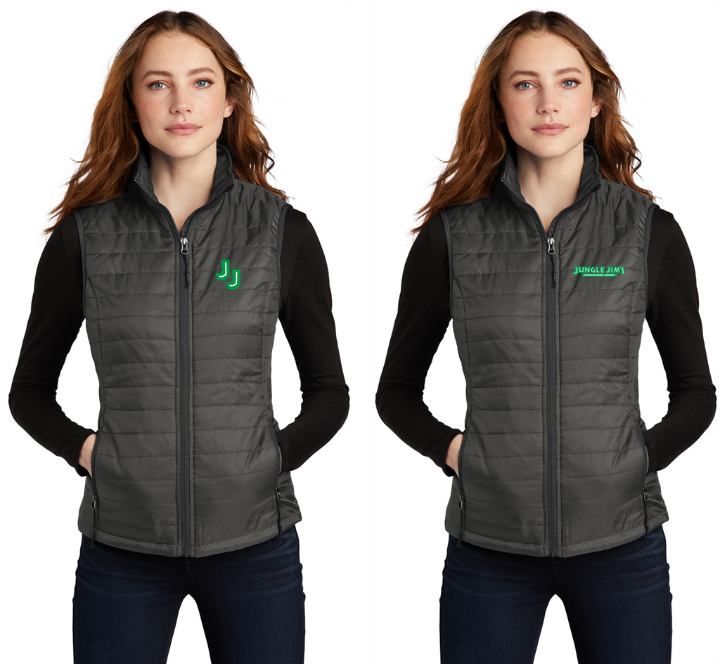 Jungle Jim's L851 Port Authority® Ladies Packable Puffy Vest