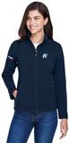 KOST USA 78184 CORE365 Ladies' Cruise Two-Layer Fleece Bonded Soft Shell Jacket