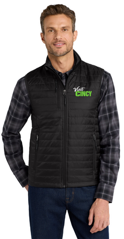 Visit Cincy J851 Port Authority® Packable Puffy Vest