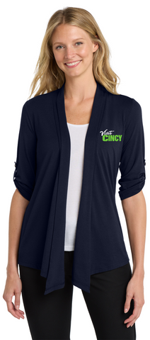Visit Cincy L543 Port Authority® Women's Concept Shrug
