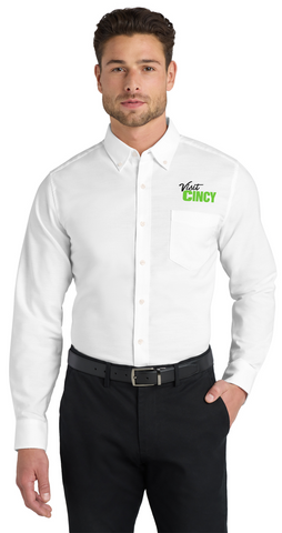 Visit Cincy S658 Port Authority® SuperPro™ Oxford Shirt