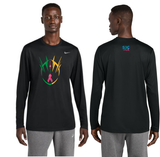 SYCAMORE - NKHQ4550 Nike Team rLegend Long Sleeve Tee