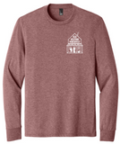 Old Milford Porchfest DM132 - Blush Frost - District® Perfect Tri® Long Sleeve Tee