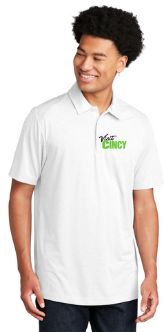 Visit Cincy ST405 Sport-Tek ® PosiCharge ® Tri-Blend Wicking Polo