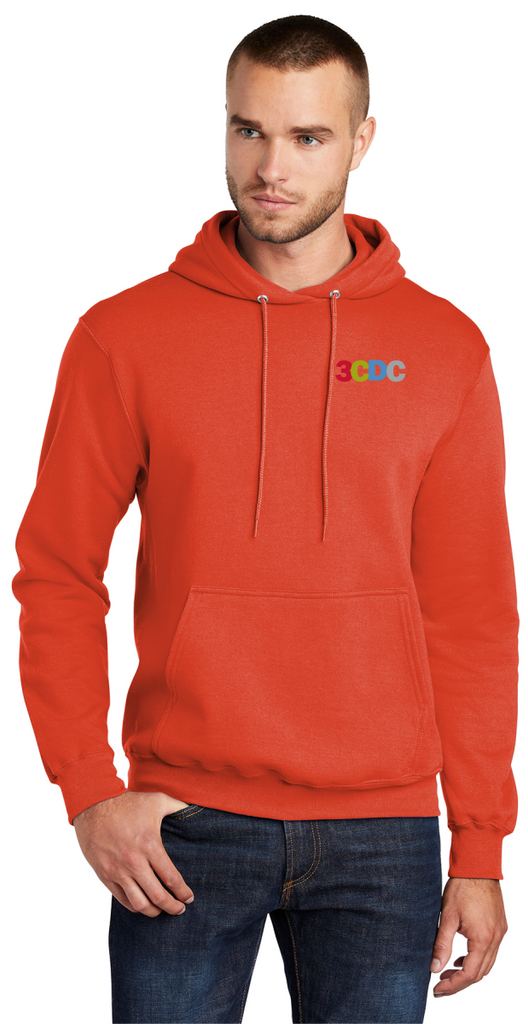 3CDC Port & Company® Core Fleece Pullover Hooded Sweatshirt