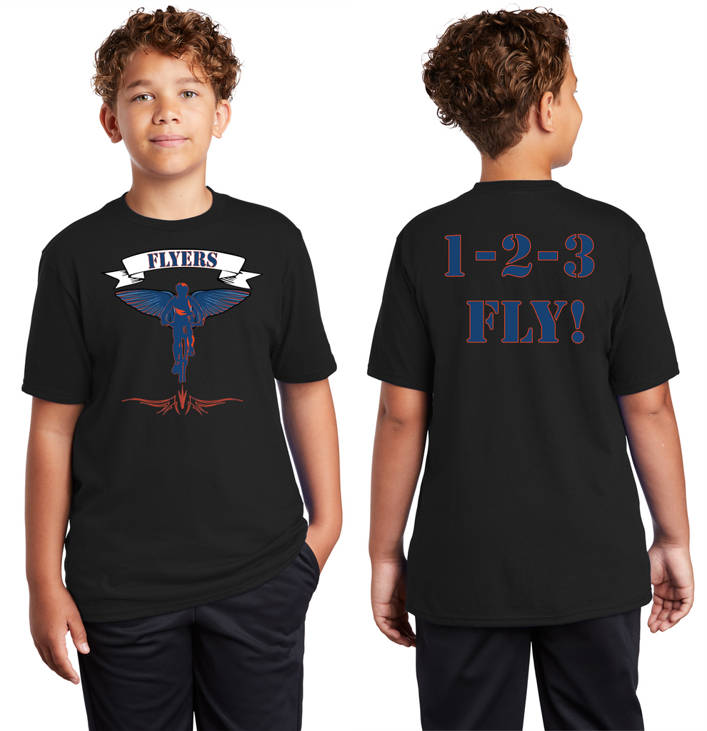 Flyers Youth Performance Blend Tee
